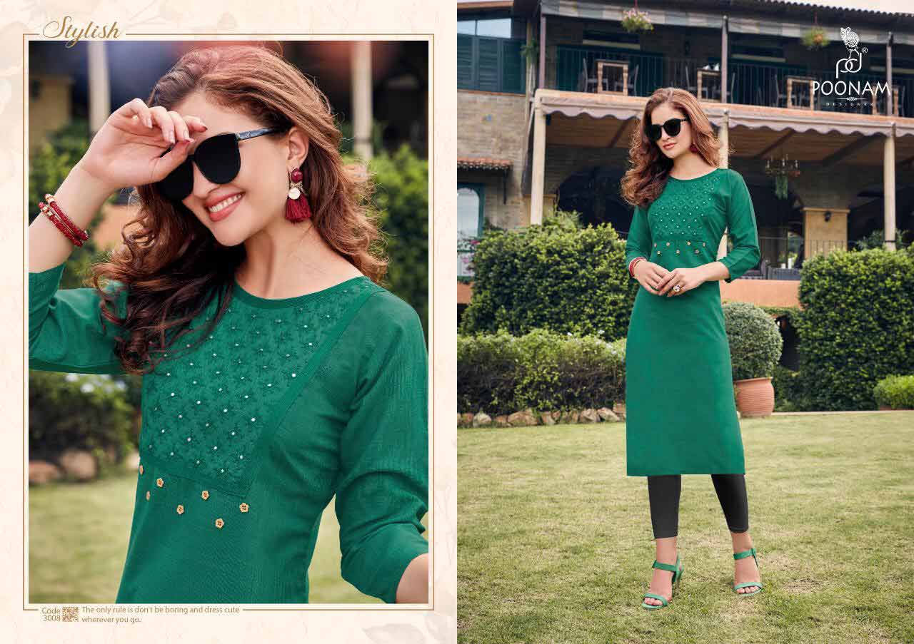 Poonam Designer Asiana Vol-3 Kurti Sets Poonam Designer Asiana Vol-3 Kurti Sets